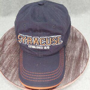 Syracuse University Blue Orange Adjustable Hat NCAA 1870 Logo Cap College